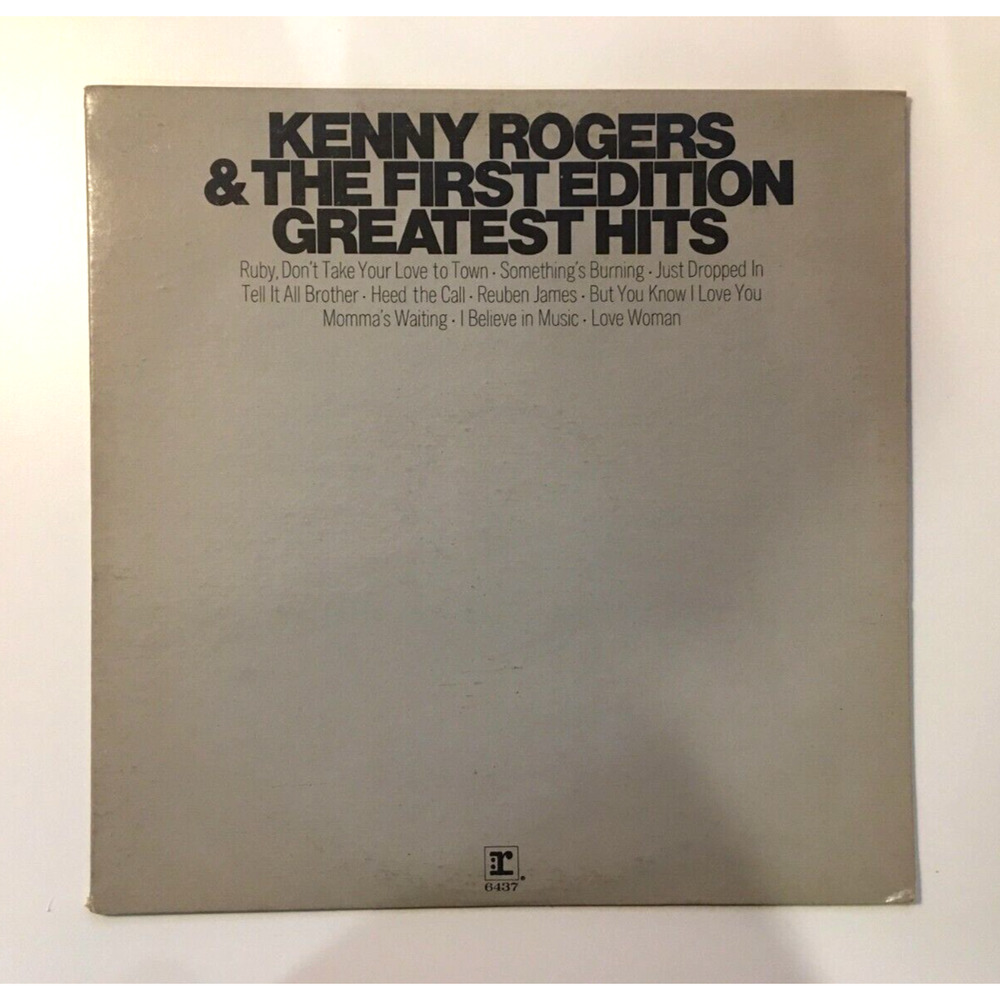 Kenny Rogers & The First Edition Greatest Hits LP Vinyl Record 1971 Warner 6437